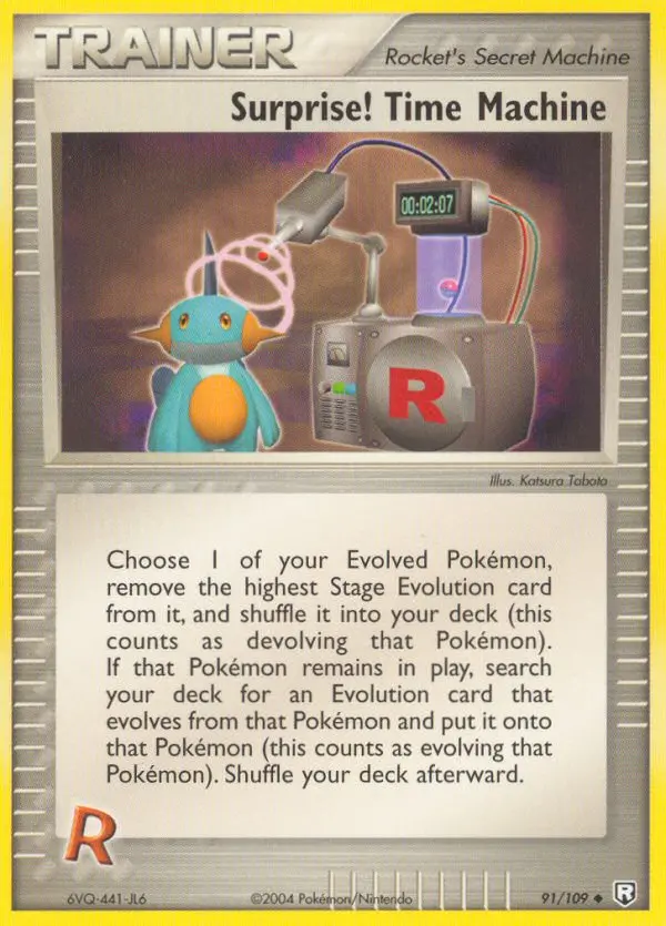 Surprise! Time Machine, Team Rocket Returns #91