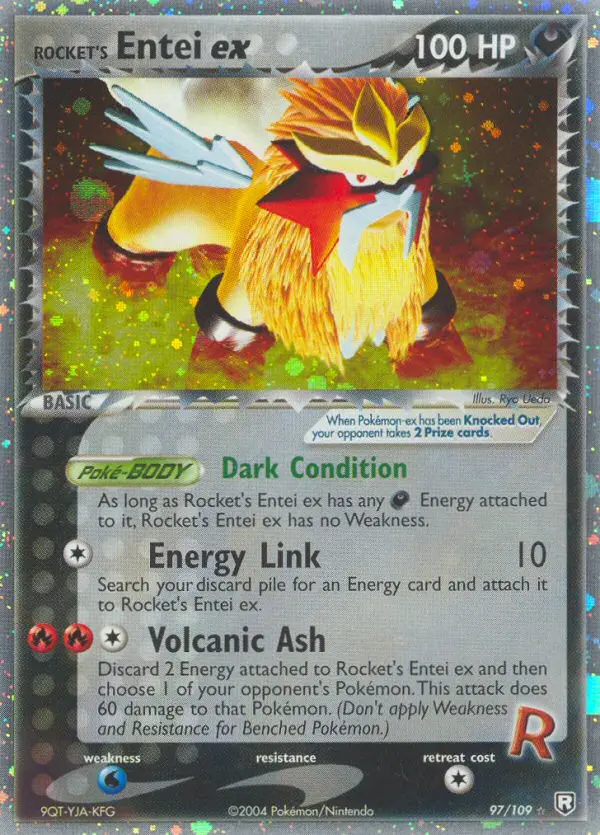 Rocket's Entei ex, Team Rocket Returns #97