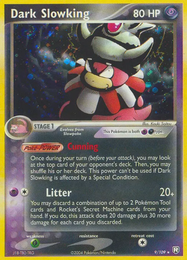 Dark Slowking, Team Rocket Returns #9