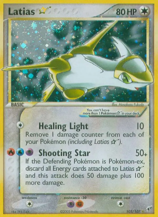 Latias ☆, Deoxys #105