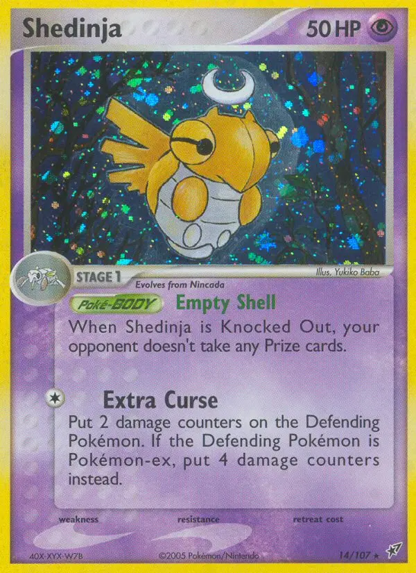 Shedinja, Deoxys #14