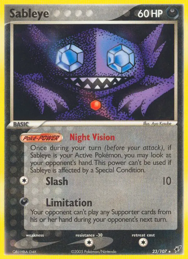 Sableye, Deoxys #23