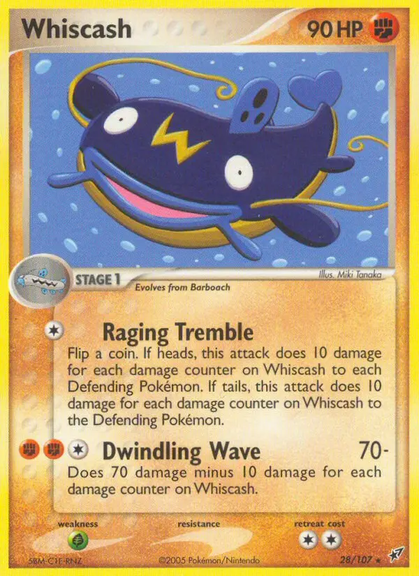 Whiscash, Deoxys #28