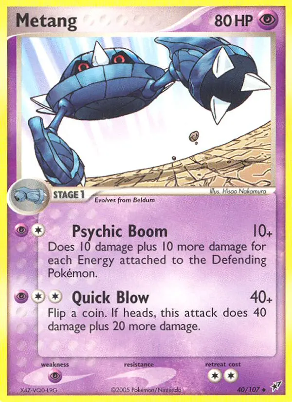 Metang, Deoxys #40