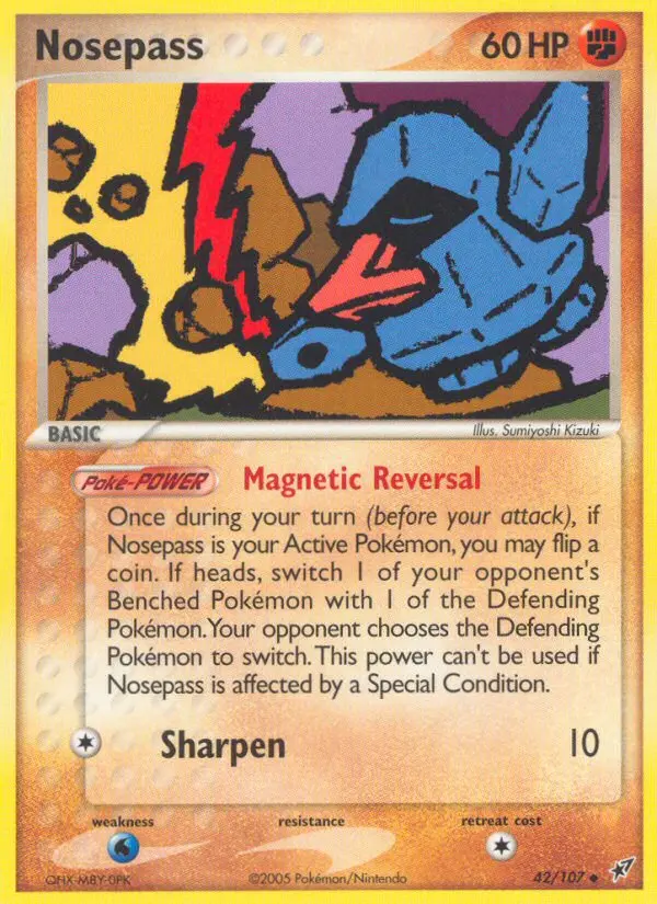 Nosepass, Deoxys #42