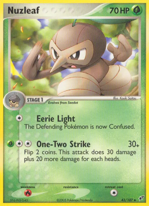 Nuzleaf, Deoxys #43