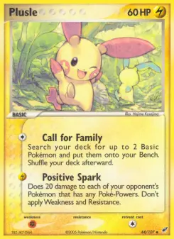 Plusle, Deoxys #44/107
