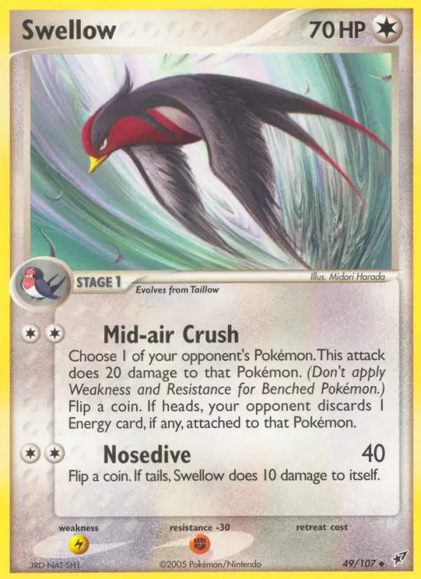 Swellow, Deoxys #49