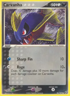 Carvanha, Deoxys #56/107