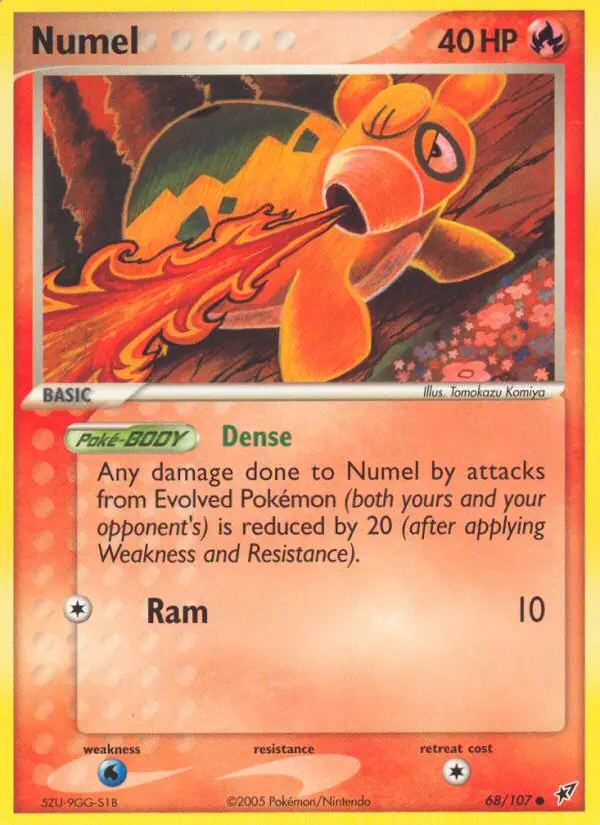 Numel, Deoxys #68