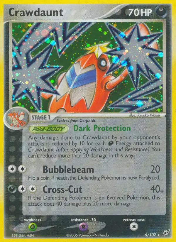 Crawdaunt, Deoxys #6