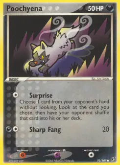 Poochyena, Deoxys #70/107