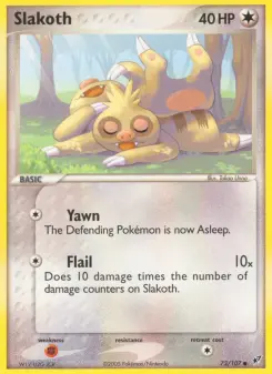 Slakoth, Deoxys #73/107