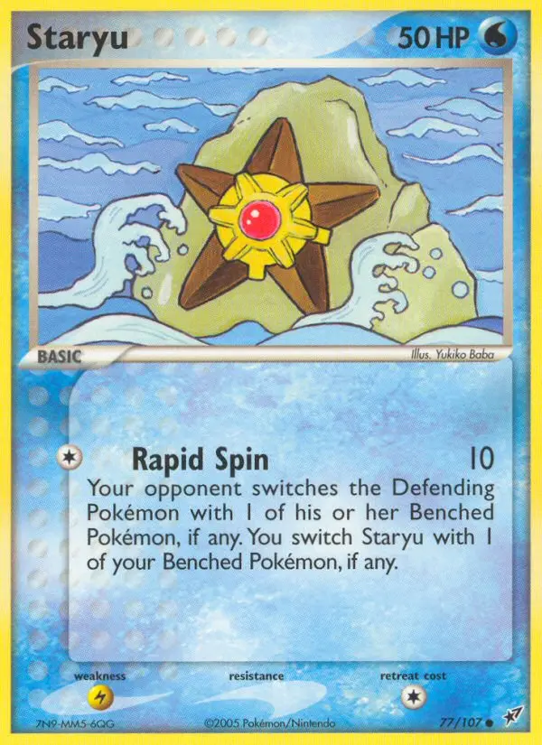 Staryu, Deoxys #77