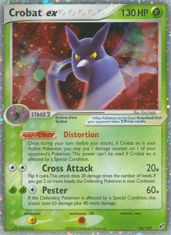 Crobat ex, Deoxys #96