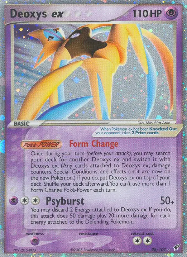 Deoxys ex, Deoxys #98