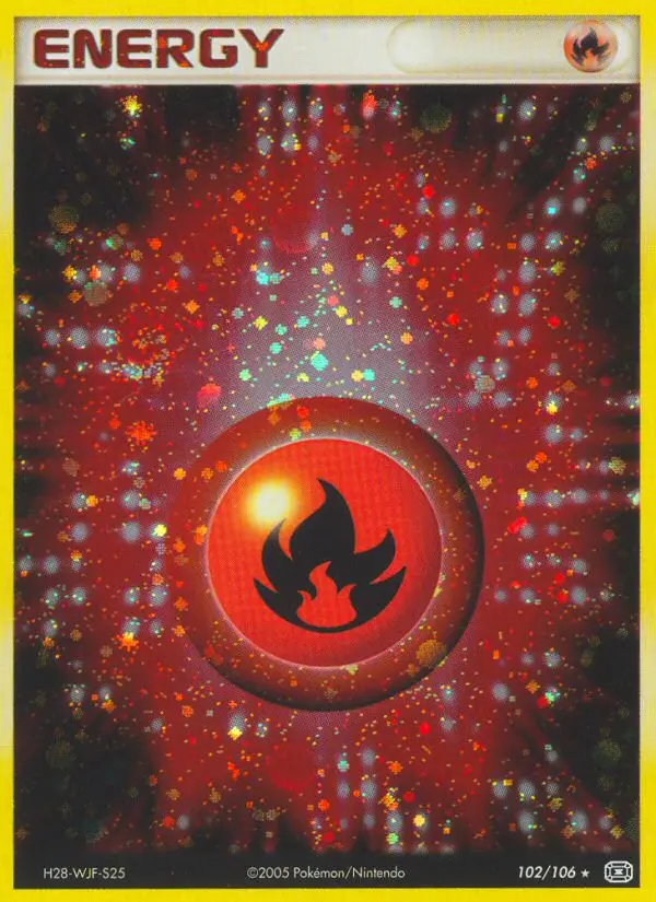 Fire Energy, Emerald #102