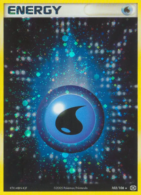 Water Energy, Emerald #103
