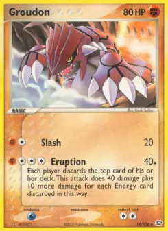 Groudon, Emerald #14/106
