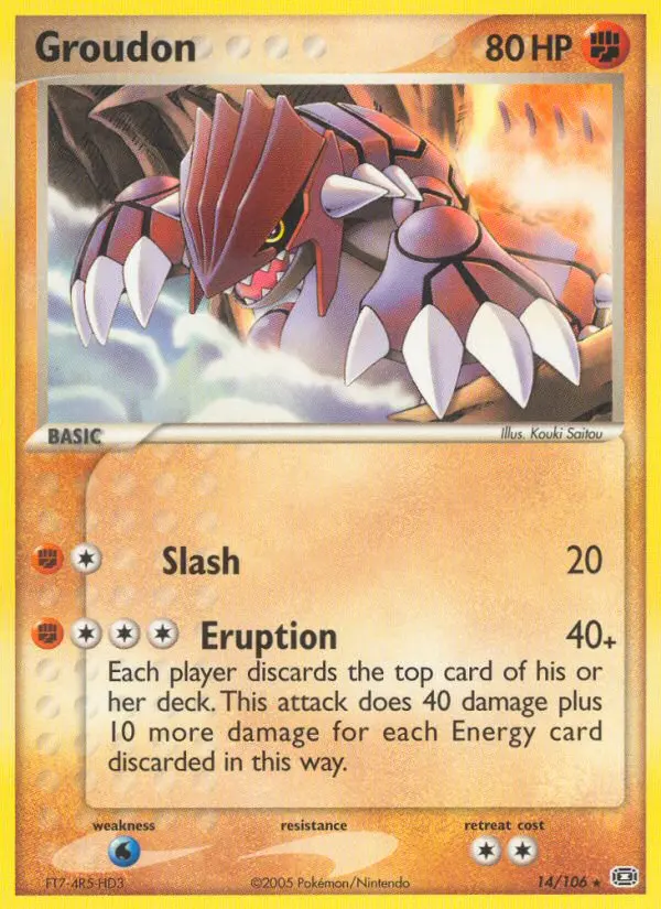 Groudon, Emerald #14