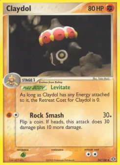 Claydol, Emerald #24/106
