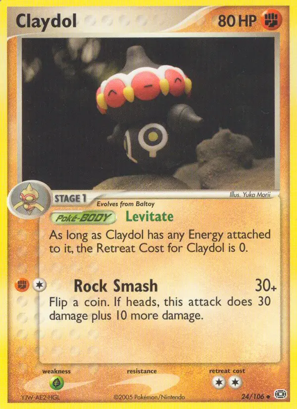 Claydol, Emerald #24