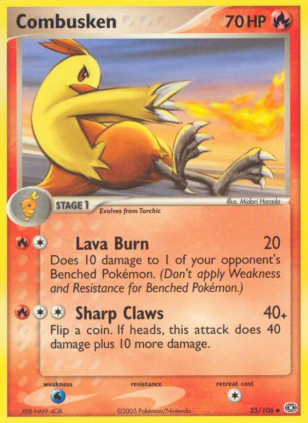 Combusken, Emerald #25