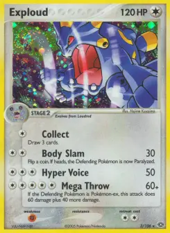 Exploud, Emerald #3/106