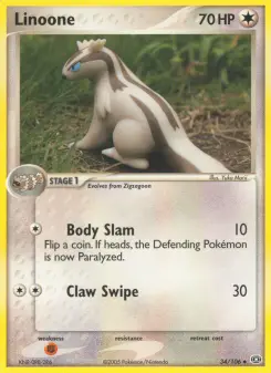 Linoone, Emerald #34/106