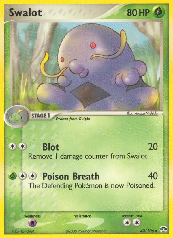 Swalot, Emerald #40