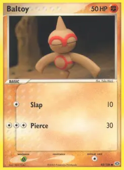 Baltoy, Emerald #43/106