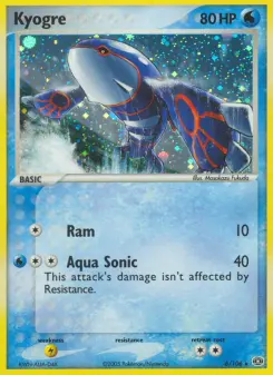 Kyogre, Emerald #6/106
