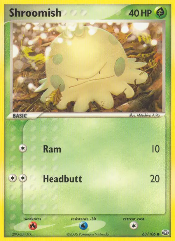 Shroomish, Emerald #63