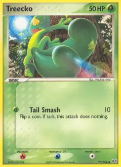 Treecko, Emerald #70/106