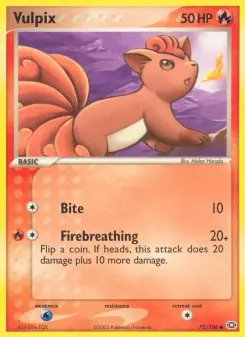 Vulpix, Emerald #72/106