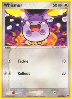 Whismur, Emerald #73/106