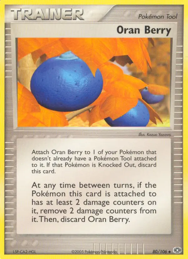 Oran Berry, Emerald #80