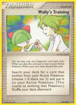 Wally's Training, Emerald #85/106