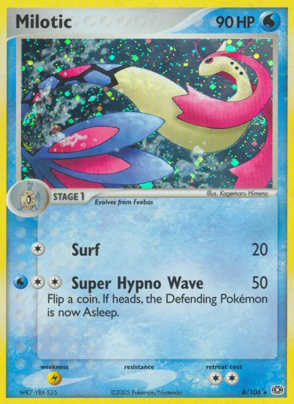 Milotic, Emerald #8