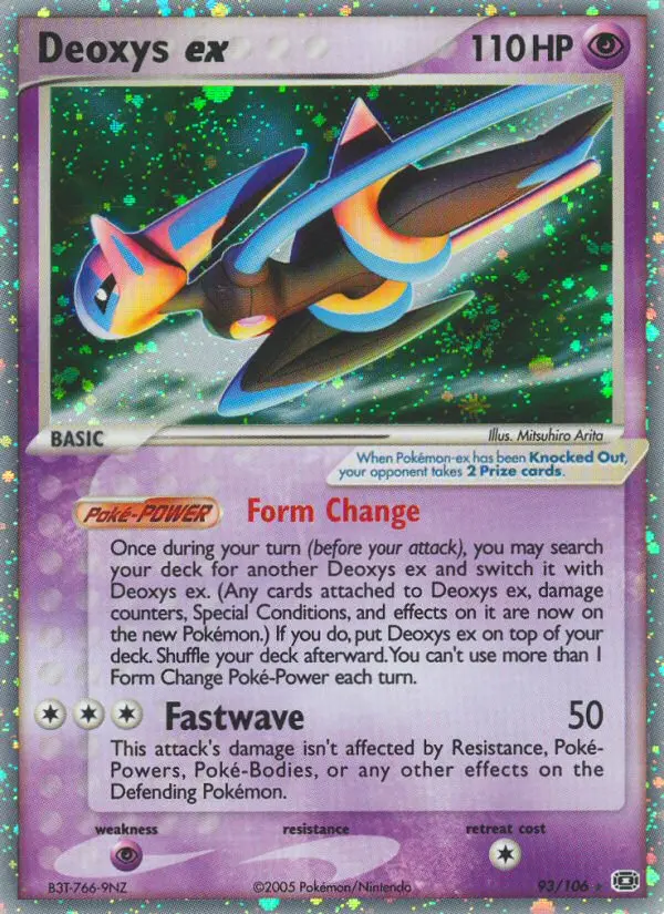 Deoxys ex, Emerald #93