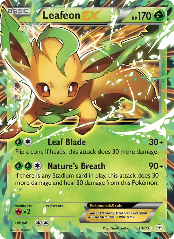 Leafeon EX, Generations #10
