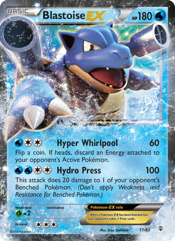 Blastoise EX, Generations #17