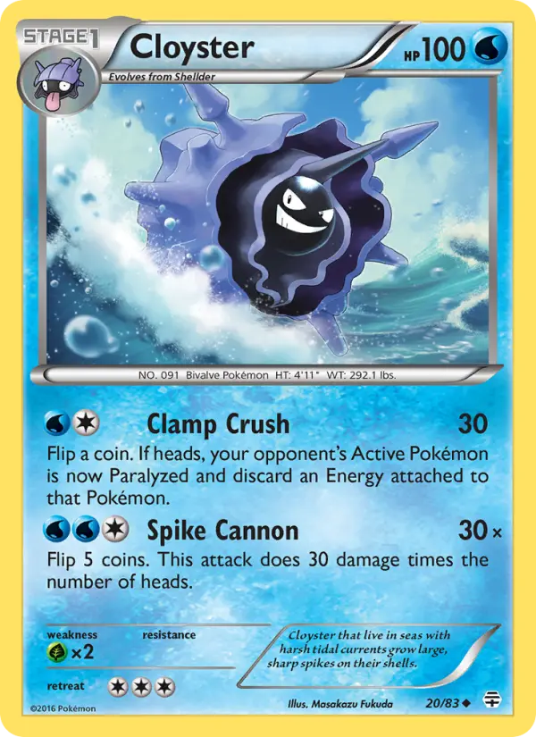 Cloyster, Generations #20