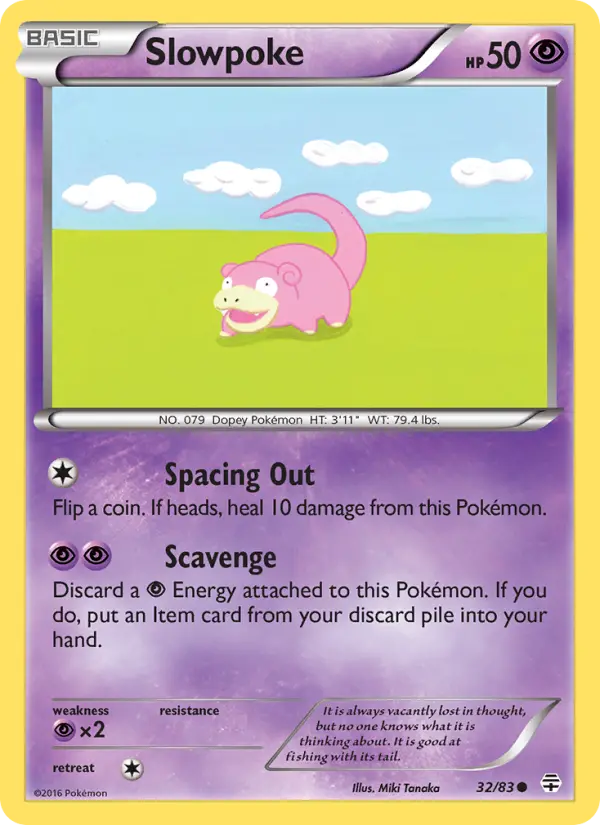 Slowpoke, Generations #32