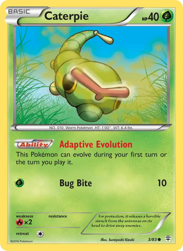 Caterpie, Generations #3