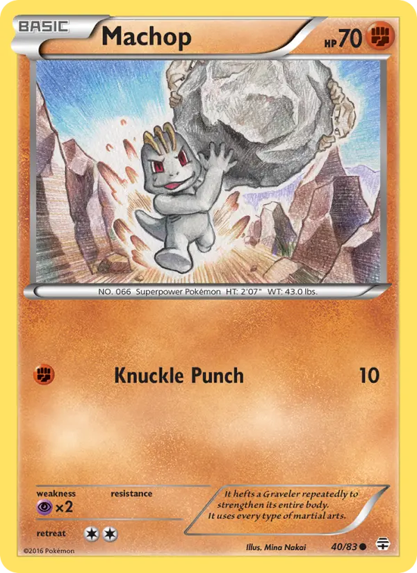 Machop, Generations #40