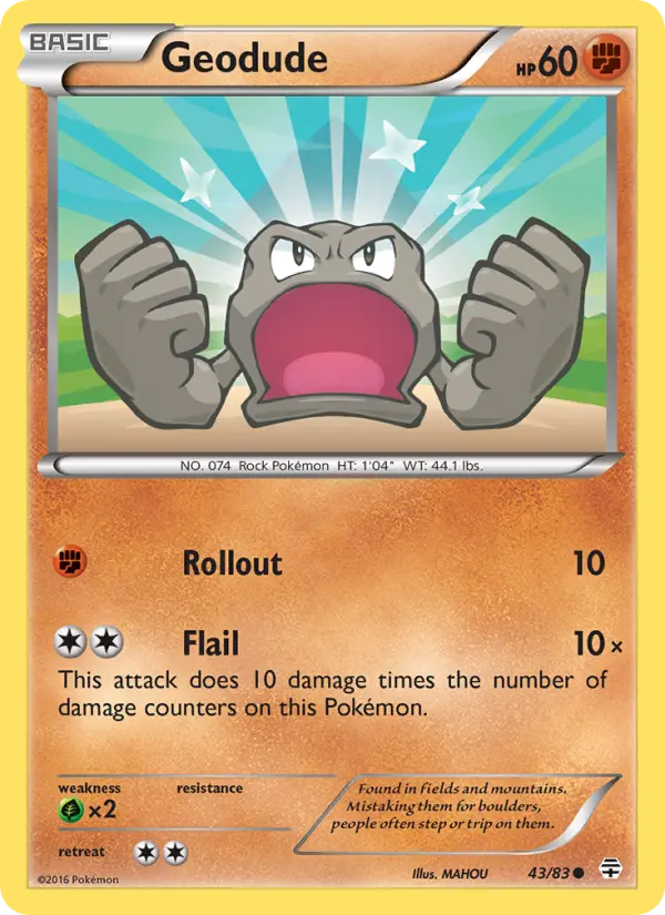 Geodude, Generations #43