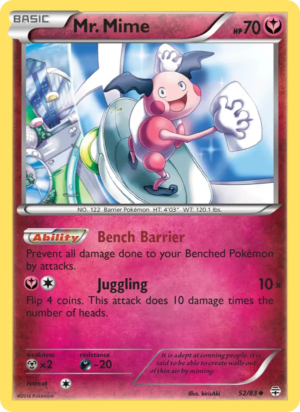 Mr. Mime, Generations #52