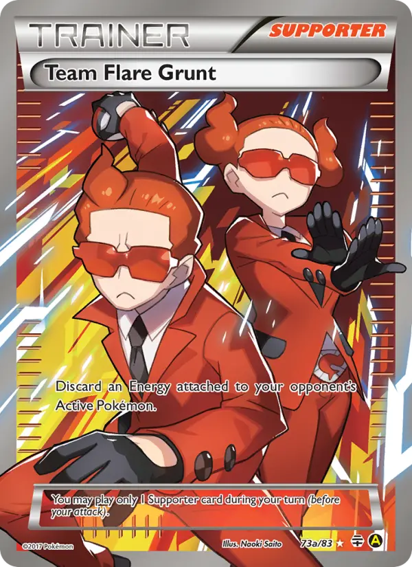Team Flare Grunt, Generations #73