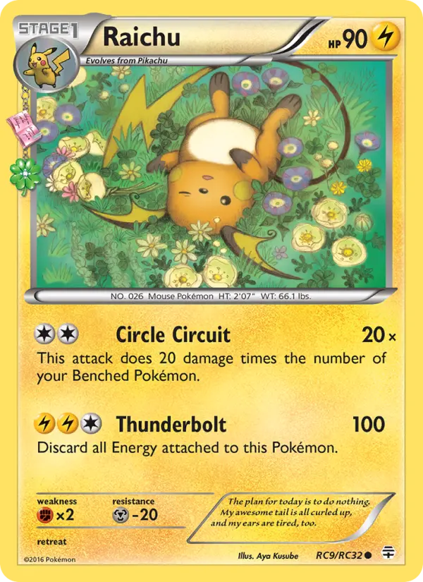 Raichu, Generations #RC9